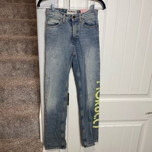 FIORUCCI Y2K STRAIGHT LEG JEANS